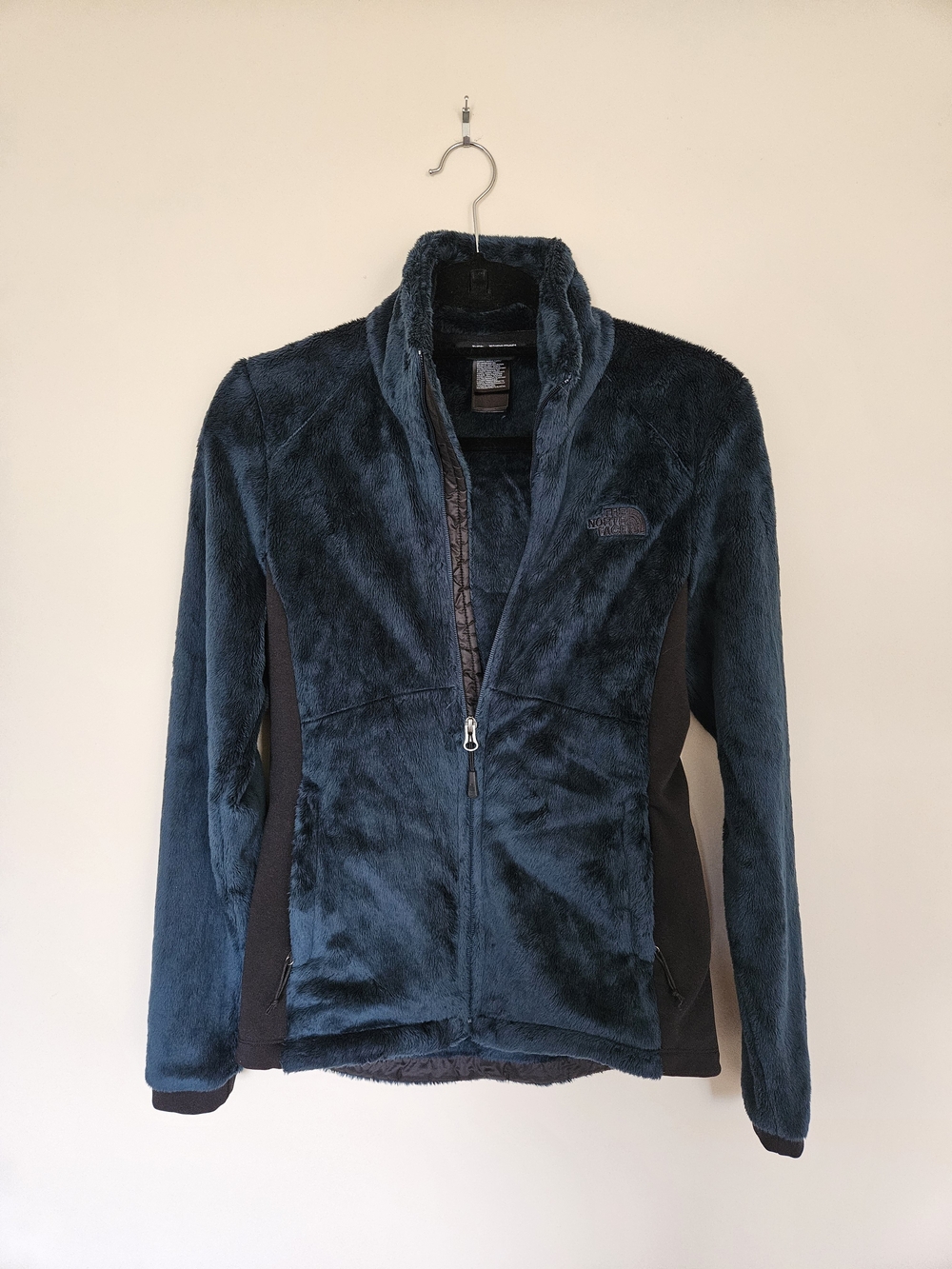 The North Face Women's Plush Full-Zip Teddy Jacket - Deep Teal